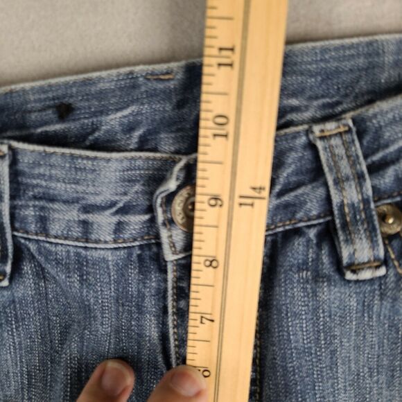 BNY‎ Unlimited Women's Jeans Size 30 (30x31) Blue Denim Mid Rise - Picture 9 of 11